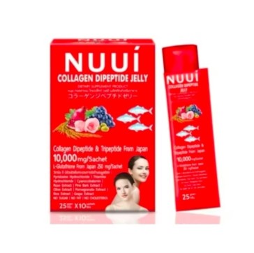 Коллагенновое желе для кожи, волос и ногтей Nuui Collagen Jelly 25 г × 10 саше