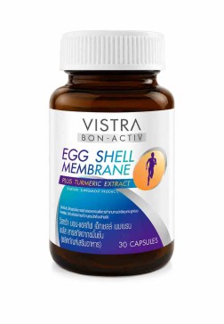 Vistra Bon-Activ Egg Shell Membrane Plus мембрана яичной скорлупы с экстрактом куркумы, 30 капсул