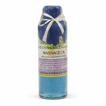 Массажное масло для тела Lemongrass House Blue Chamomile & Lavender, 120 мл