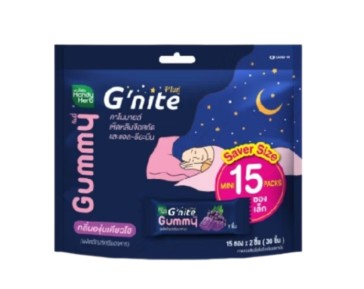 Мармелад для сна с линчжи и ромашкой Handy Herb G'nite виноград коробка 15 саше × 2 шт (30 шт) 180 г