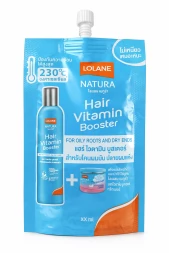 Lolane Natura Hair Vitamin Booster (рефилл) 20мл – витамин для волос, жирные корни и сухие концы