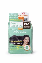 Краска-шампунь для волос Lolane Nature Code N2 Dark Brown, 30 мл — специальное предложение