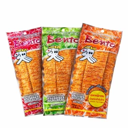Bento — тайская закуска из кальмара, ассорти вкусов, 4 г
