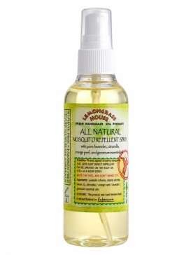 Натуральный спрей-репеллент от комаров Lemongrass House All Natural Mosquito Repellent Spray 120 мл