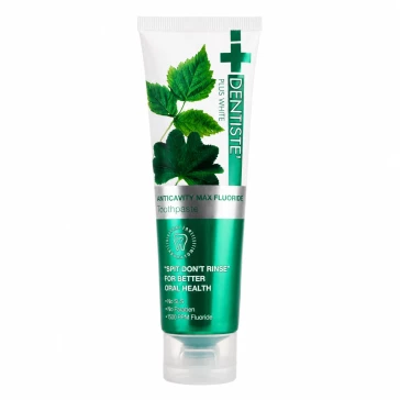 DENTISTE' Anticavity Max Fluoride — зубная паста с фтором 1500 PPM и 14 травяными экстрактами, 100 г