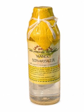 Массажное масло для тела Lemongrass House Mango с эфирным маслом манго, жожоба и сладким миндалём, 250 мл